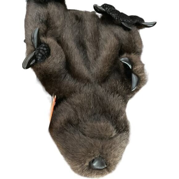 Folkmanis Realistic Beaver Puppet Plush Toy - Picture 5 of 10